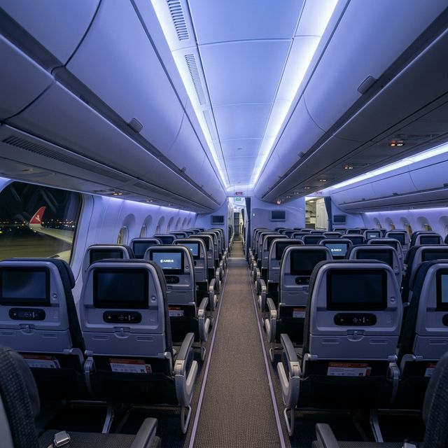 Chartered Flight Cabin View